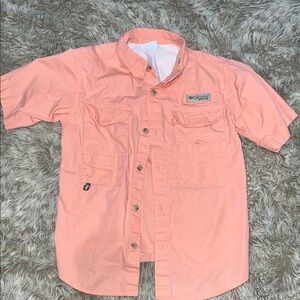 Columbia Boy Short Sleeve Shirt